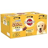 Pedigree Puppy - Wet Dog Food - for Junior Dogs - Can Mixed Selection in Jelly - 6 x 400g