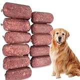 High-Protein Raw Dog Food - Frozen Chicken Mince - 10kg (20 × 500g) - Natural & Grain-Free Meal for Dogs - Complete Dog Meal