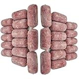 Raw Dog Food Frozen BARF Chicken Mince Meal for Dogs - Frozen, Raw Food in 28 x 500g Rolls (14kg Total)