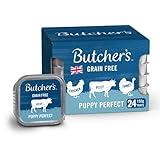 Butcher's Puppy Perfect Wet Dog Food Trays, 3.6 kg (24 x 150 g)
