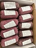 Frozen Raw Dog Food, Mix Box Frozen Dog Food 42x 500g bags 21kg box. - Includes Chicken, Tripe, offal) Dog Meal BARF Diet