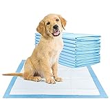 ShopHut Puppy Training Pads, Training Pads Mats for Younger Pets, Dog and Cat Pee Diaper with Heavy Duty Absorbency (50 Pack) (60x45cm (50 Pads))