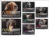 NUTRIMENT ENHANCED ADULT WORKING DOGS Raw Food (20 Tray Starter Pack) Frozen, Complete Premium BARF Diet Wet Dog food, Gluten-Free, Raw Protein, Digestible, All breeds, Sizes – 10kg Mixed Flavour