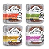 Cotswold RAW Raw Dog Food, Active 80/20 Mince, Adult Dog Food, BARF Premium British Meat Raw Food for All Dogs, Frozen Dog Meal, Mixed Mince - 7kg