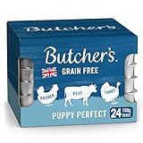 Butcher's Puppy Perfect Dog Food Trays, 3.6 kg (24 x 150 g)